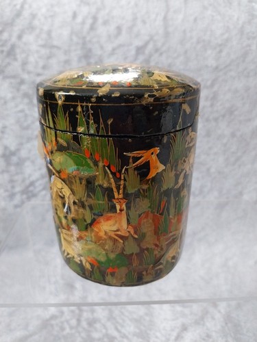 Vintage hand painted paper - hand,
