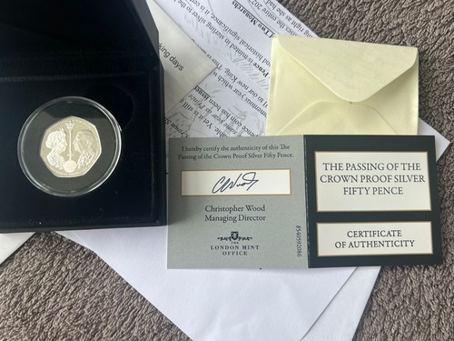 The passing crown 50p - the, of