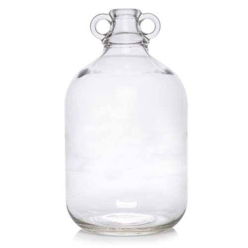 Litre demijohn clear - 5, glass