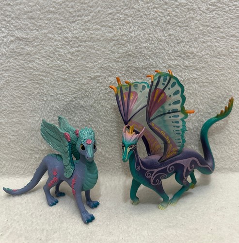 Schleich flower dragon and - dragon,