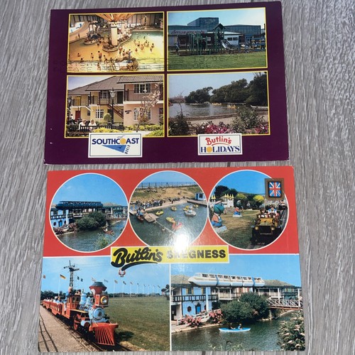 Vintage butlins postcards - 2, postcards-