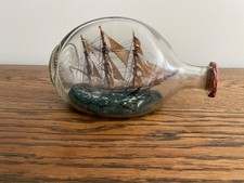 ANTIQUE GALLEON SHIP IN A