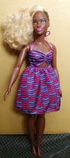 Barbie Fashionistas Zig & Zag African American Blonde Shaved Hair *EST UK £24 *