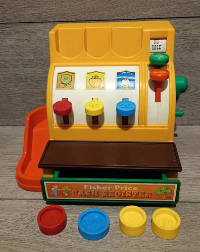 Fisher price cash - cash, register