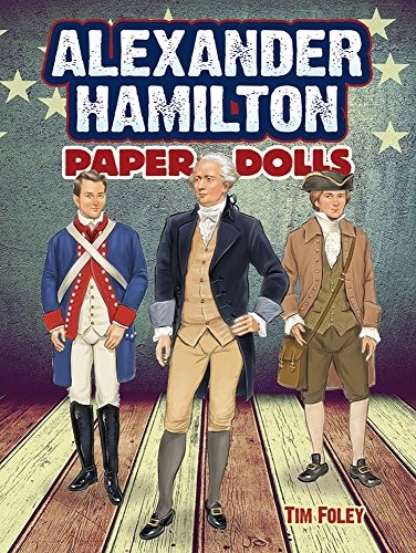 Alexander hamilton paper dolls - paper,
