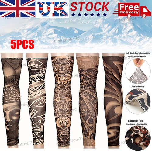 Tattoo cooling arm sleeves - 5x,