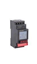 Sangamo Digital Time Switch Time Clock 7 Day Dual Channel 2 Module DIN Rail Time
