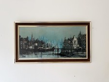 Vintage Print Spires of Paris