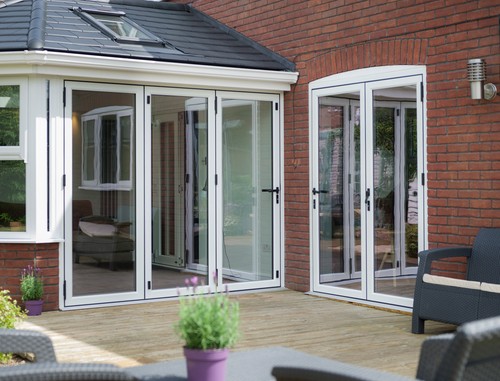 Aluminium fold doors high - bi,