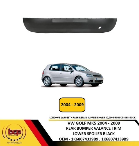 Golf mk5 2004 2009 - 2004, rear
