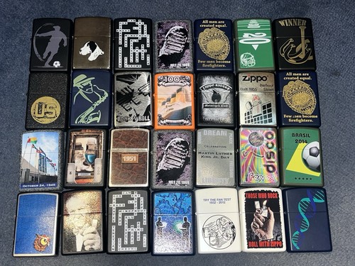 Zippo lighters each - £20,