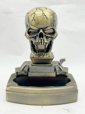 VINTAGE SKULL HEAD ASHTRAY