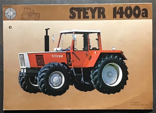 Steyr 1400a tractor - steyr,