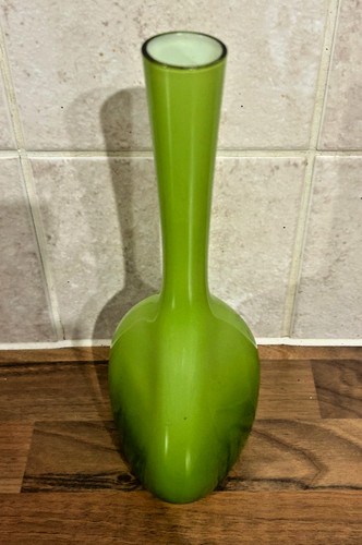 Elme glass vase - glass, sided