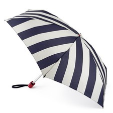 Joules by Fulton Tiny-2 Folding Umbrella - Coastal Stripe - Brand New - Free P&P