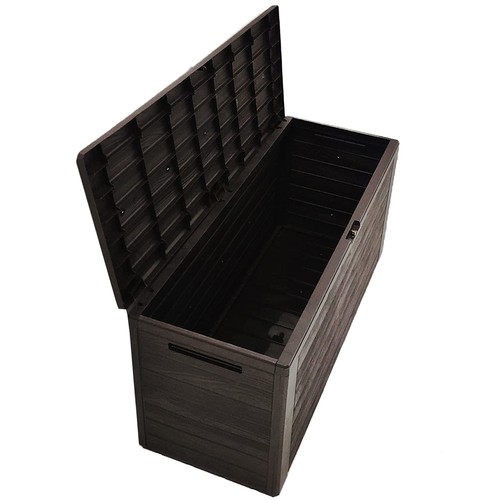 Brown plastic 190l - plastic,