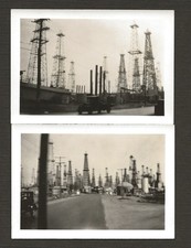 Oil field derricks, Santa Fe