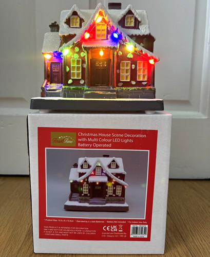 Tinsel time resin christmas - tinsel,