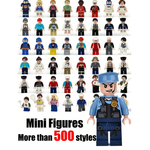20x lego minifigures bundle - 20x,