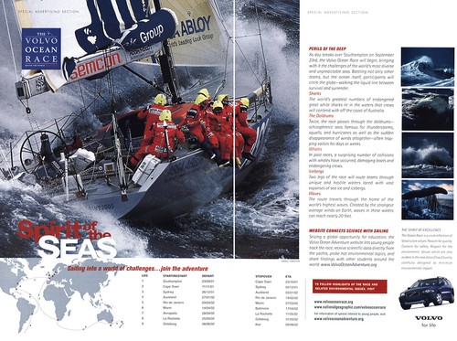 2001 volvo ocean race spirit - volvo,