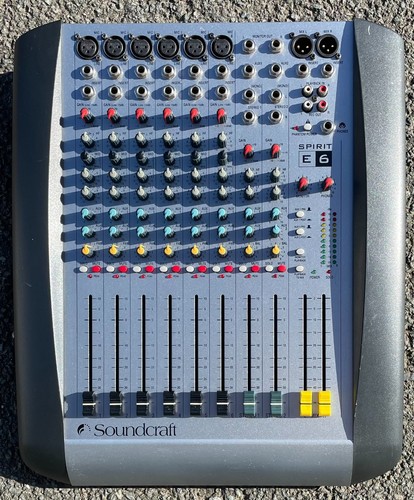 Soundcraft spirit mixing - spirit,