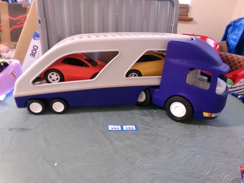 Little tikes car transporter - tikes,