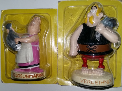 Asterix obelix plastoy toy - asterix,