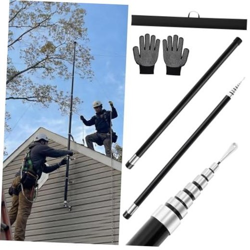 Telescoping fiberglass pole - fiberglass,