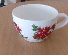 Huge  Christmas TEA CUP GARDEN
