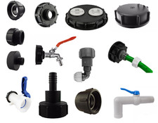 IBC TANK Fitting Adapter Selection CAP TAIL VALVE Connector Outlet S60X6 S100X8