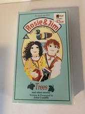 Rosie And Jim VHS Video Tape Trees And Other Stories 1990s John Cunliffe Vintage