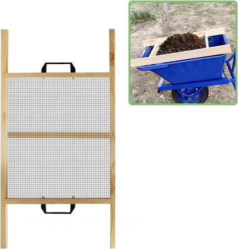 Large soil sifter rock - sifter,rock,