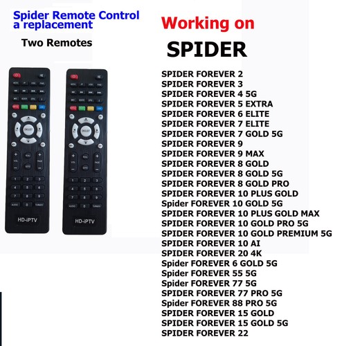 Spider receiver remote - remote, control