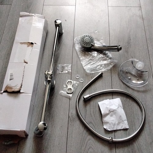 100omm shower rail complete - shower,