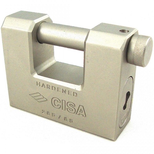 Cisa straight shackle padlock - straight,