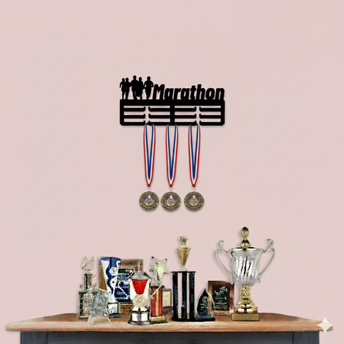 Marathon medal hanger acrylic - marathon,
