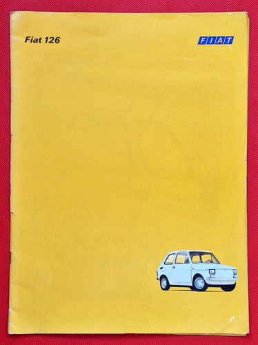 1973 fiat 126 large - format, uk