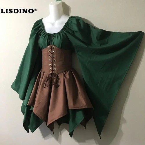Women medieval cosplay dress - women,