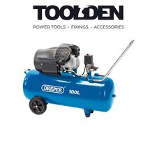Draper 65396 100L V-Twin Air