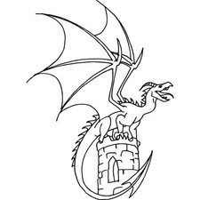 'Dragon' Unmounted Rubber