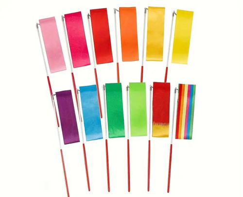 Gymnastic ribbon dancing - ribbon,