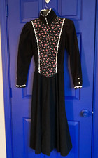 Vintage Corduroy Black Red