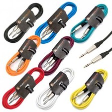 6.35mm 1/4" Stereo TRS Jack to