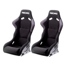 2 x Recaro Profi SPG FIA Approved Fibreglass Rally Bucket Seats (Pair) - Black