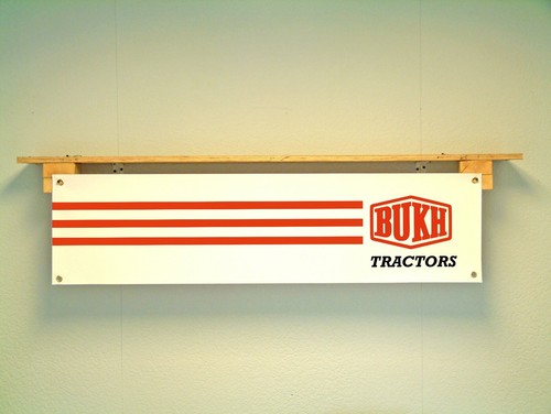 Bukh tractor banner - bukh,