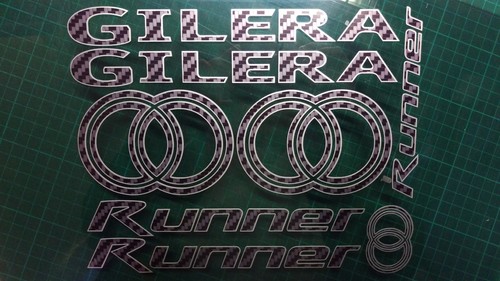 Gilera runner decals - runner, decals/stickers