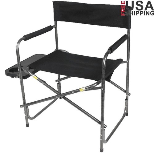 Foldable director chair - foldable, w/