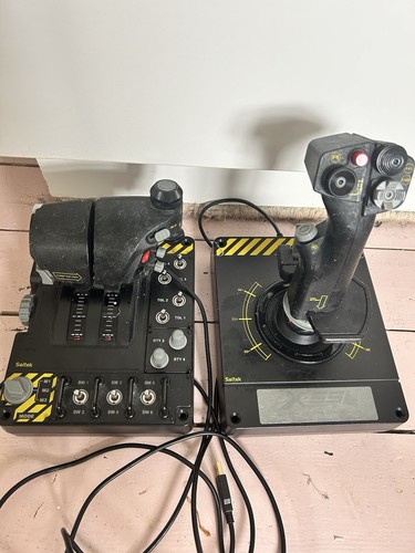 Saitek flight stick hotas - saitek,