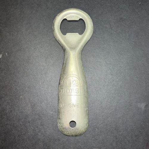 Vintage horse beer bottle - horse,