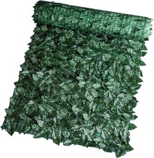 3m Artificial Hedge Fake Ivy Leaf Garden Fence Privacy Screening Roll Wall Panel